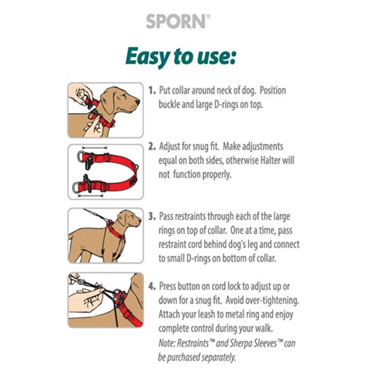 Sporn Dog Training Halter