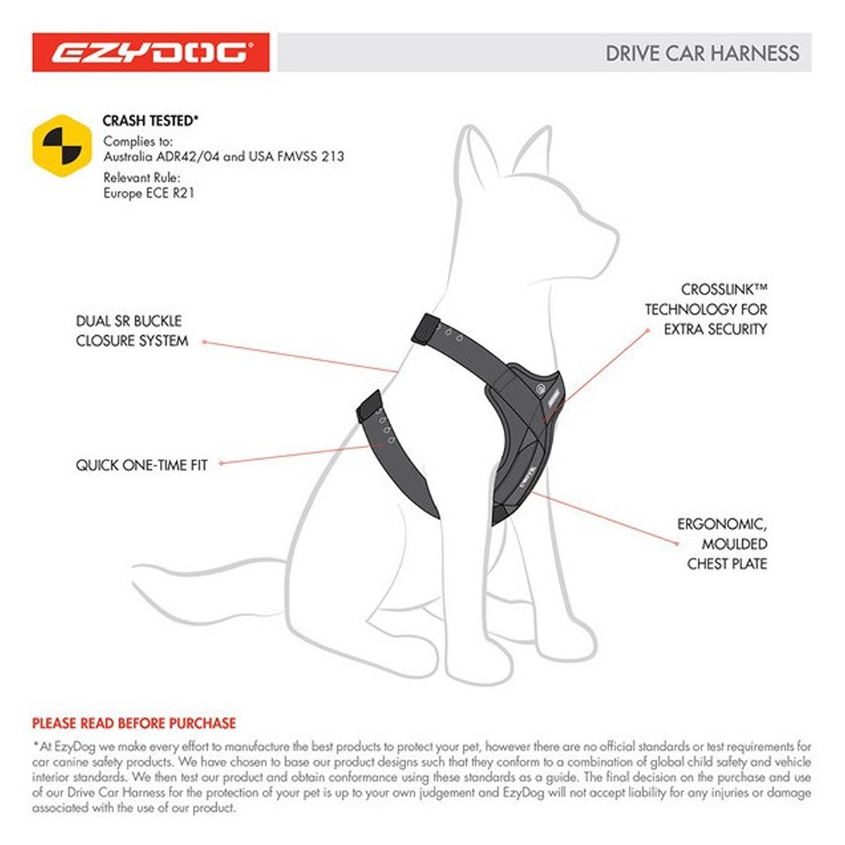 EzyDog Drive Harness