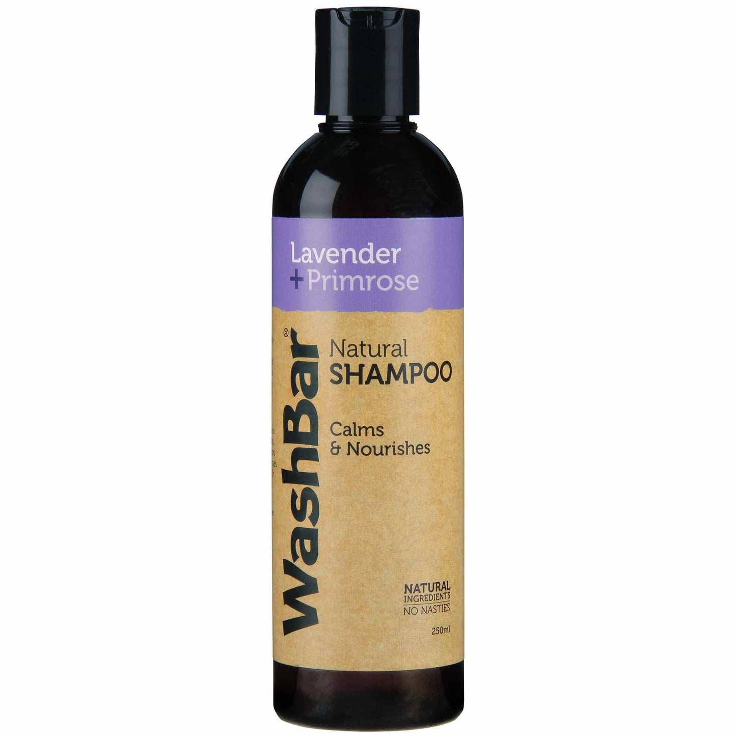 WashBar Lavender + Primrose 100% Natural Shampoo