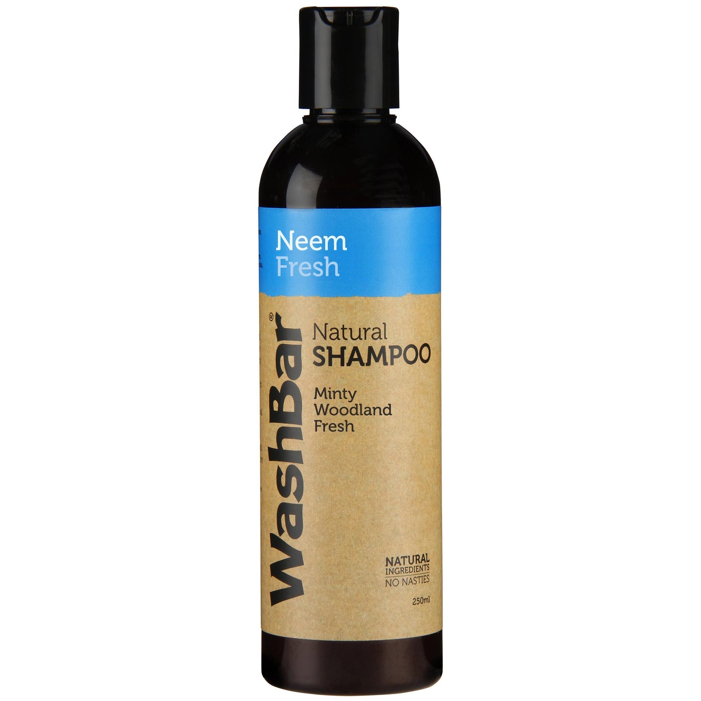 WashBar Neem Fresh 100% Natural Shampoo