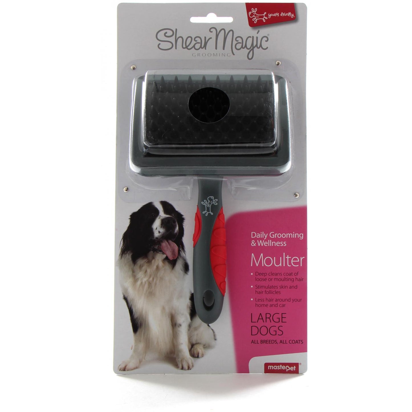 Yours Droolly Shear Magic Moult Brush