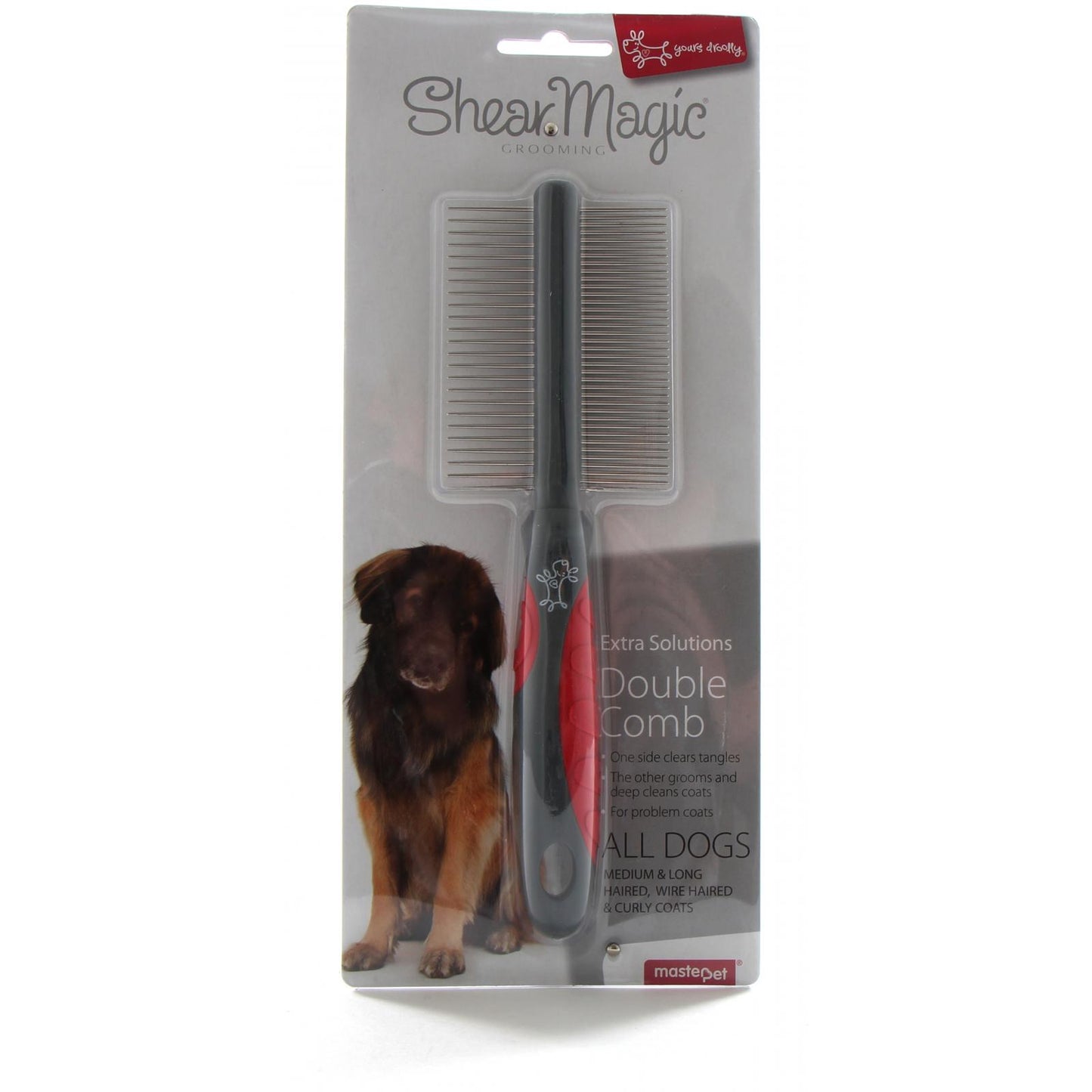 Yours Droolly Shear Magic Comb Double Sided