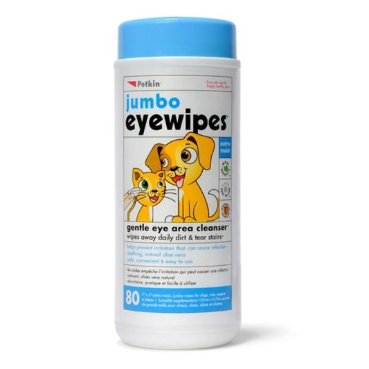 Petkin Jumbo Eye Wipes