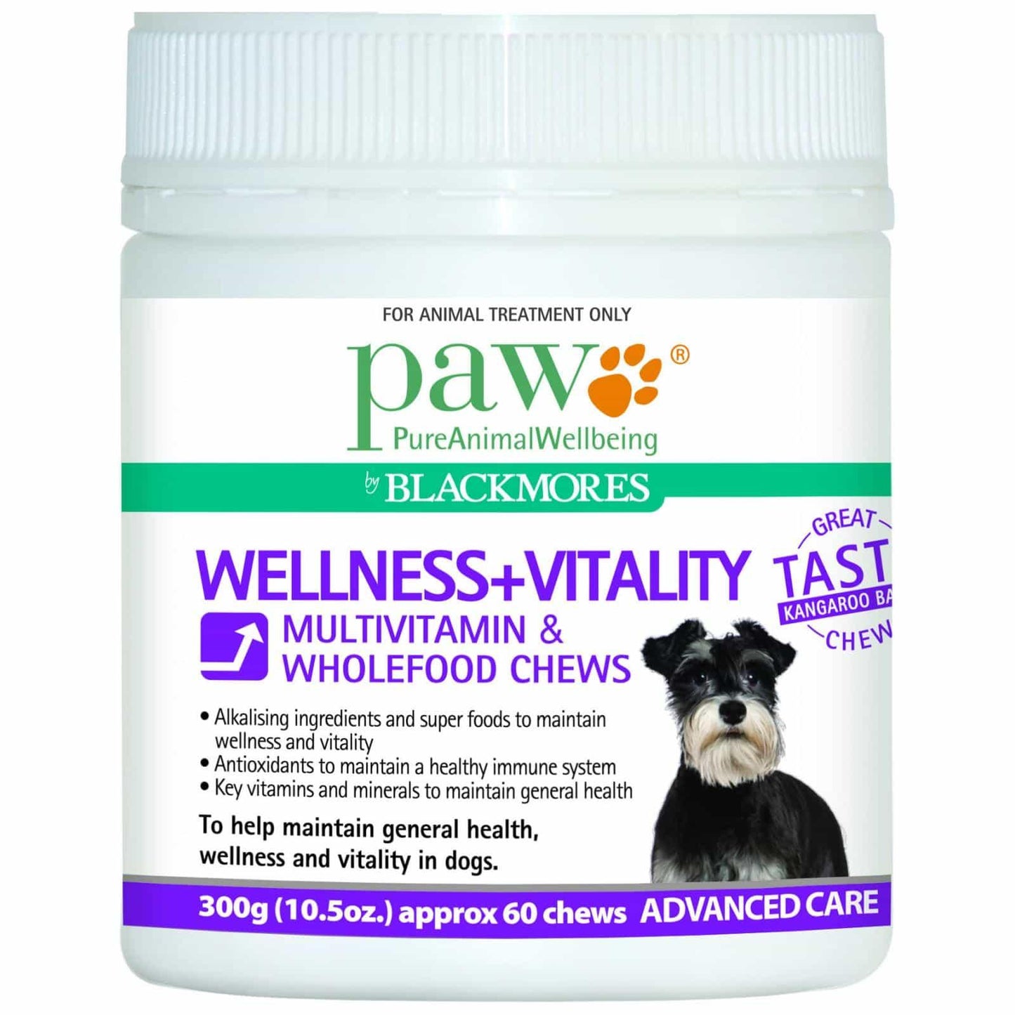 PAW Wellness + Vitality Chews 300g