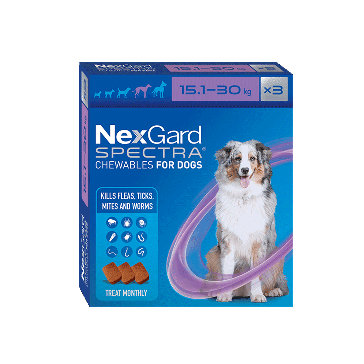 NexGard Spectra Chewables for Large Dogs 15.1-30kg