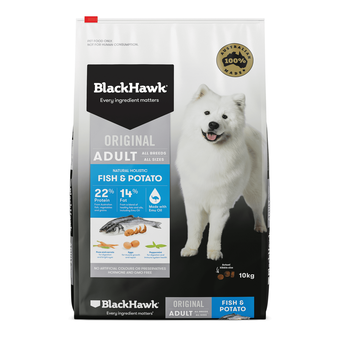 Black Hawk Adult Dry Dog Food Fish & Potato