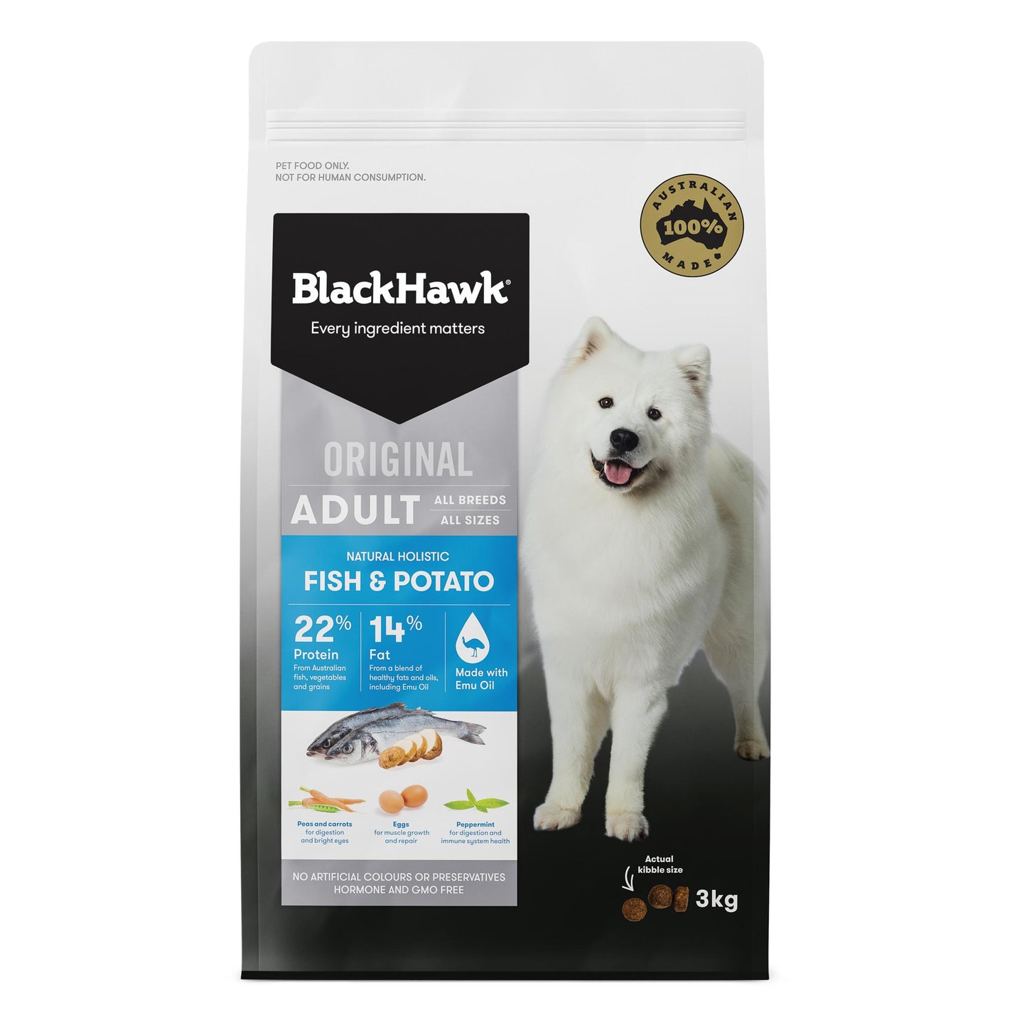 Black Hawk Adult Dry Dog Food Fish & Potato