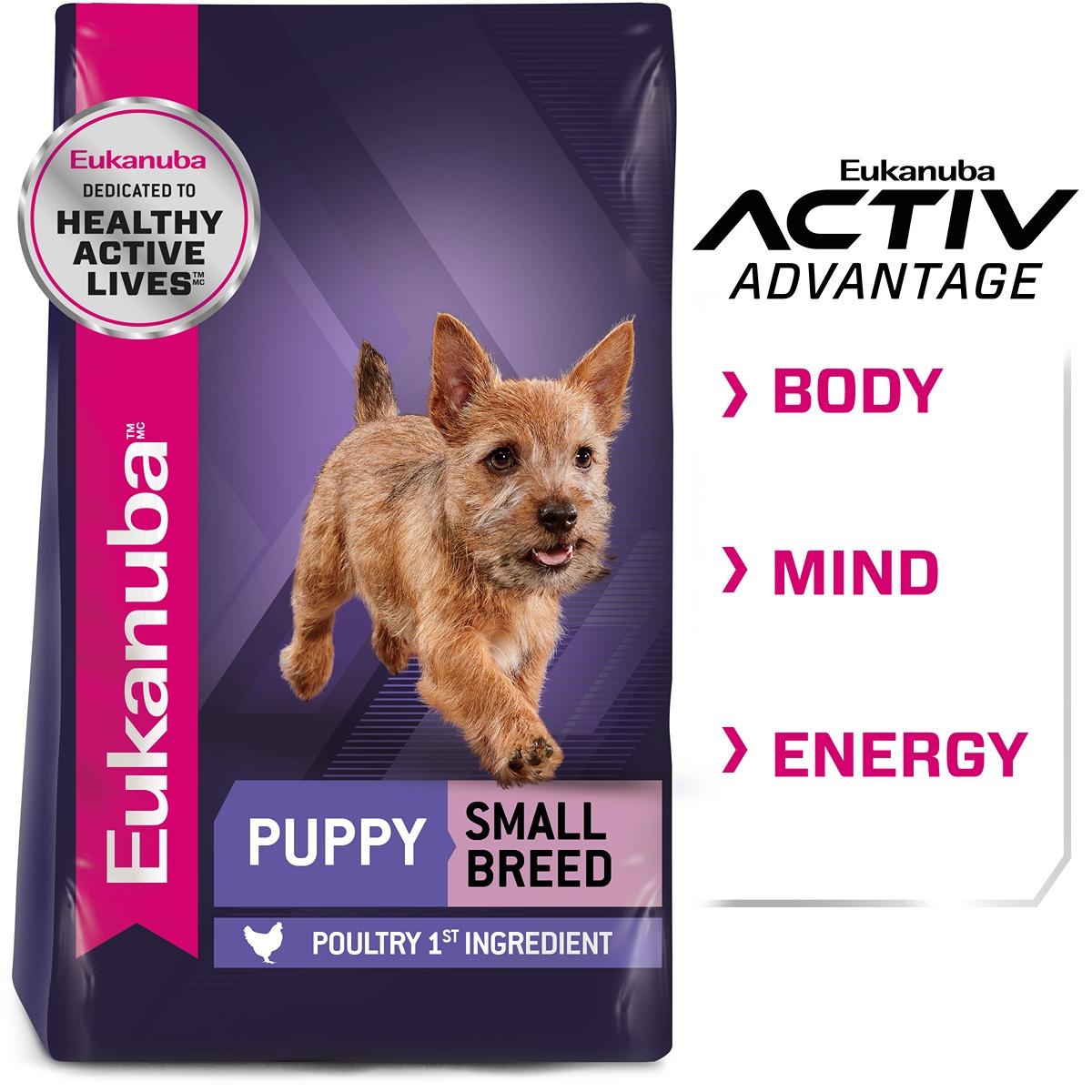 Eukanuba Small Breed Dry Puppy Food