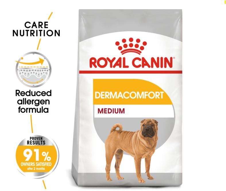 Royal Canin Medium Dermacomfort Dry Dog Food