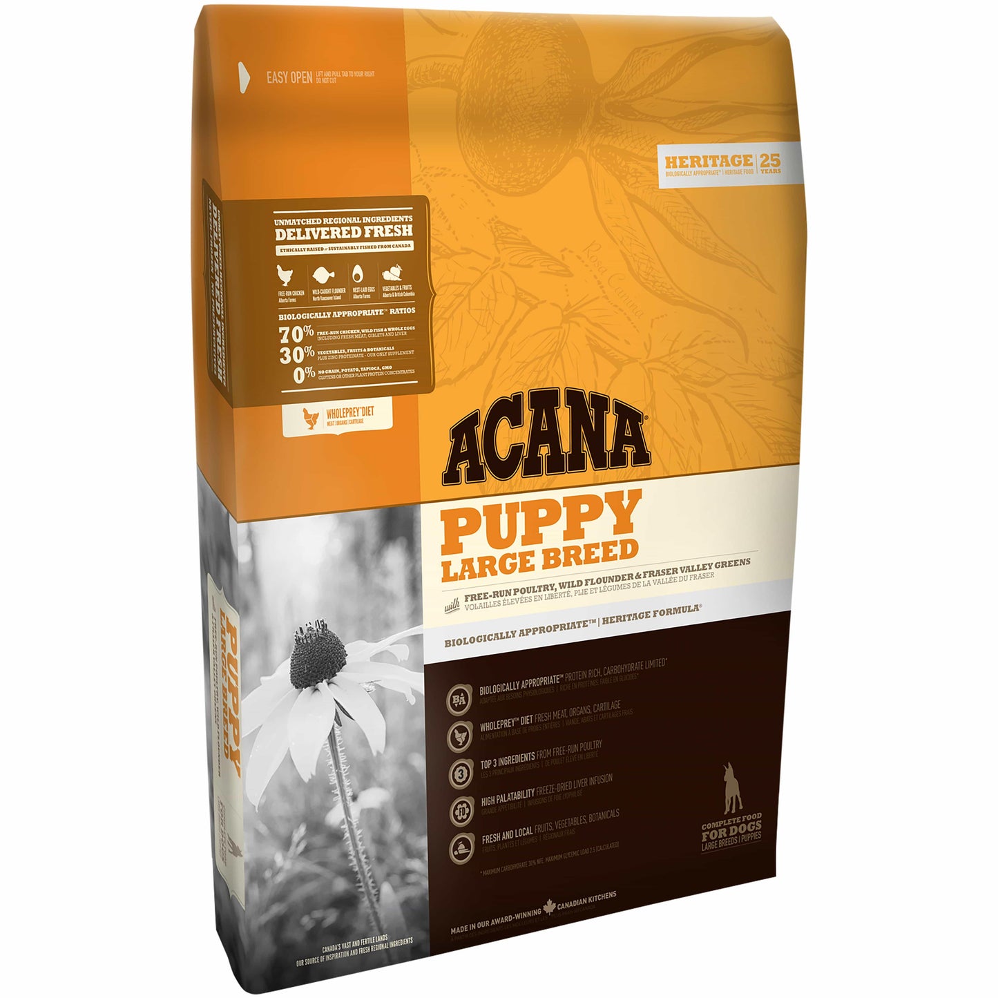 Acana Heritage Large Breed Dry Puppy Food
