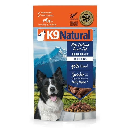 K9 Natural Freeze-Dried Beef Feast Topper