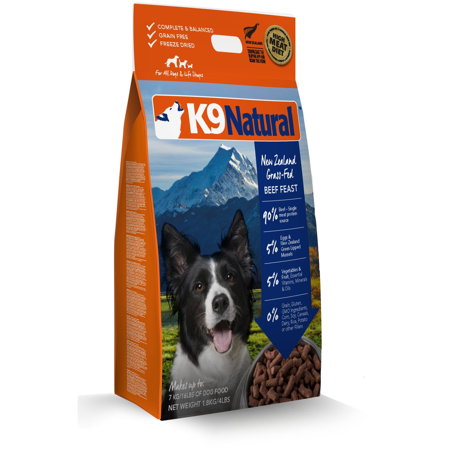 K9 Natural Freeze Dried Beef