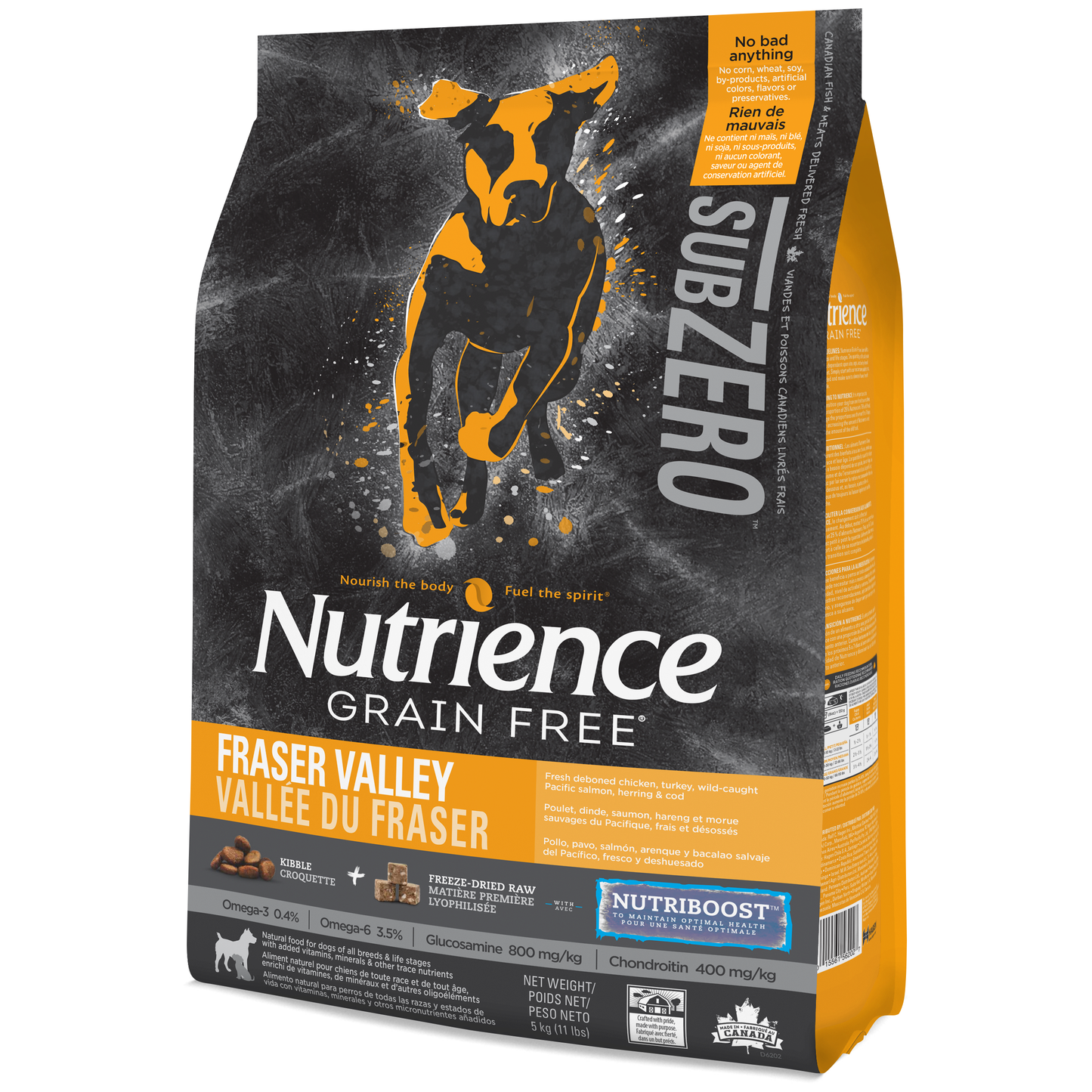 Nutrience Subzero Fraser Valley Grain Free Dry Dog Food