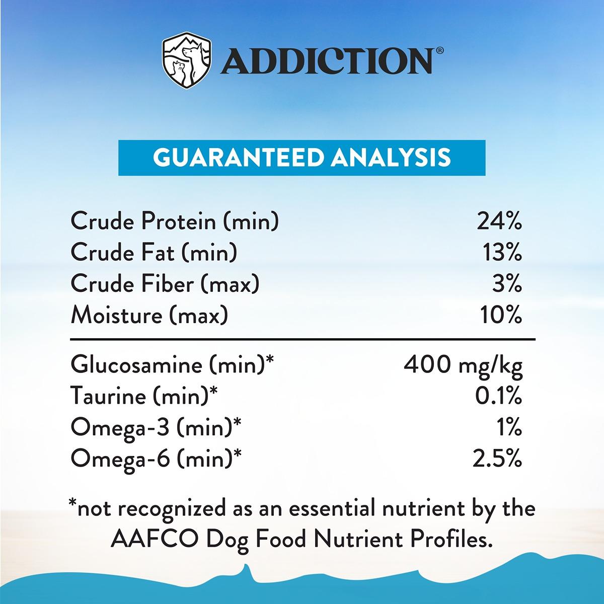 Addiction Salmon Bleu, Complete & Balanced, Skin & Coat Dry Dog Food