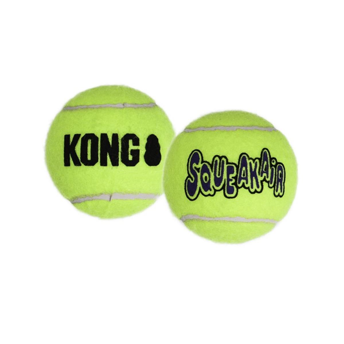 Kong Air Dog Squeaker Tennis Balls 3pk