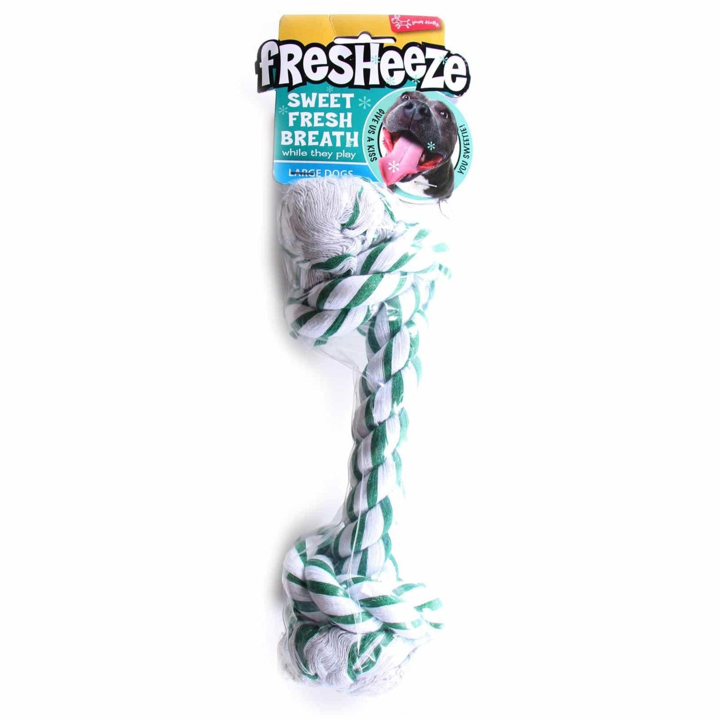 Yours Droolly Mint Rope Dog Toy