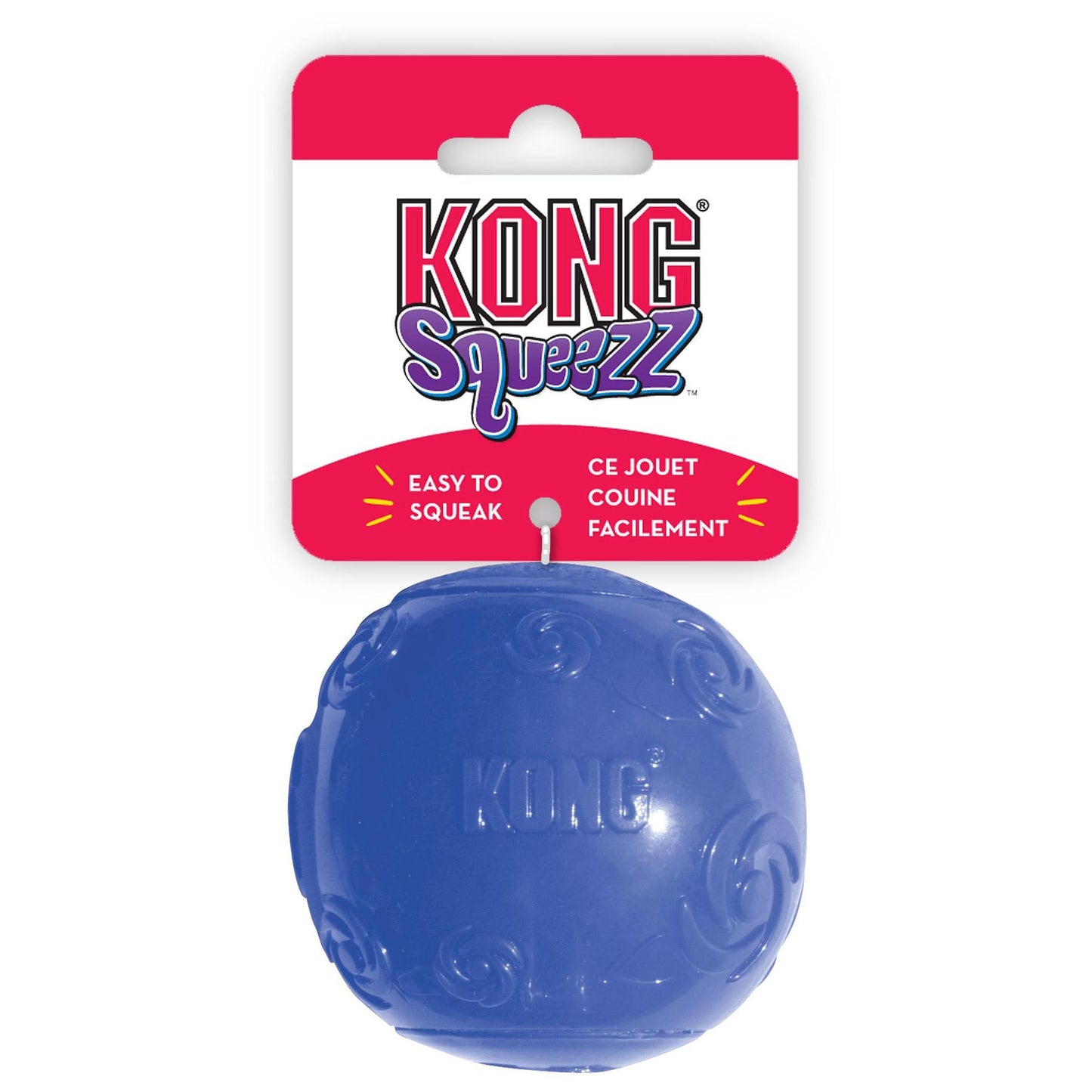 KONG Squeezz Ball Dog Toy - Assorted Colours
