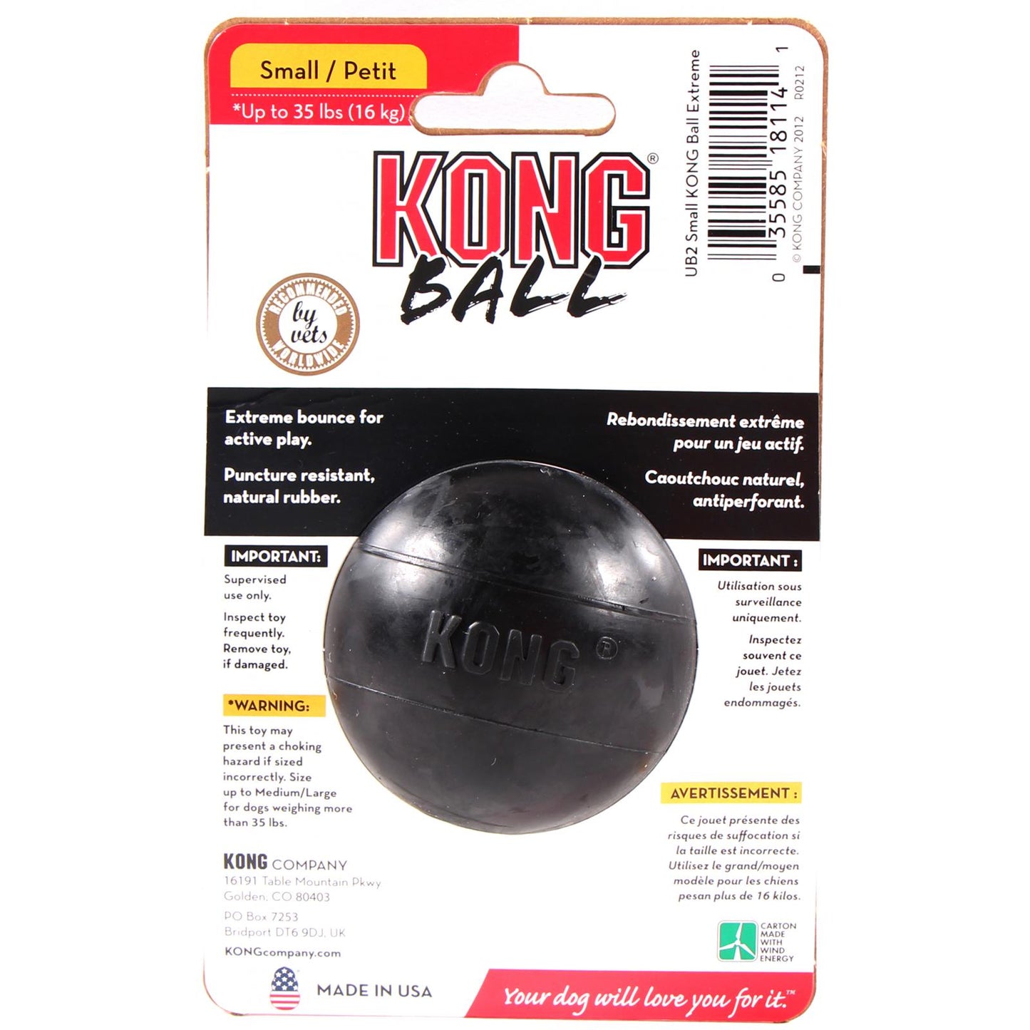 KONG Extreme Ball Dog Toy