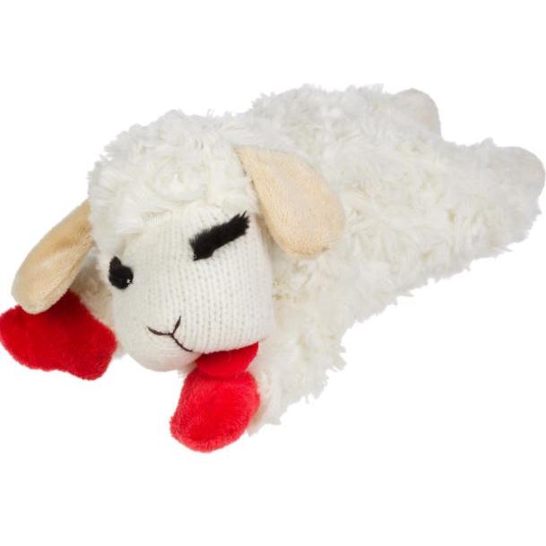 Multipet Lamb Chop Dog Toy
