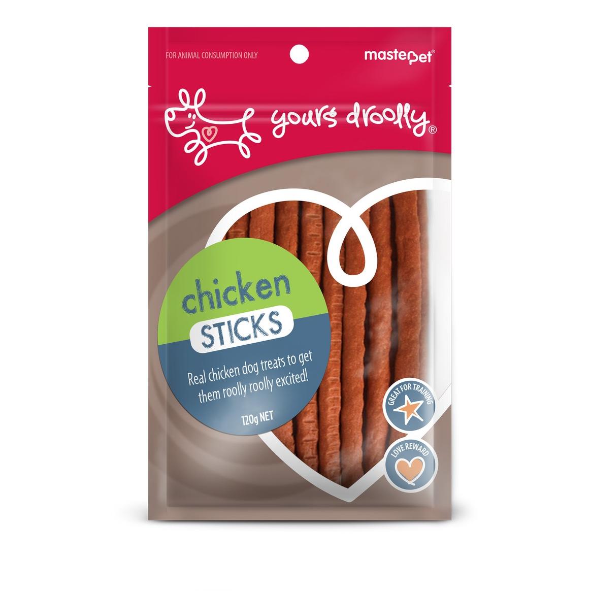 Yours Droolly Chicken Sticks Dog Treats