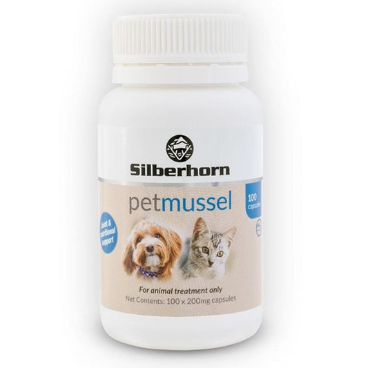 Silberhorn PetMussel - Greenshell Mussel Capsules (100)