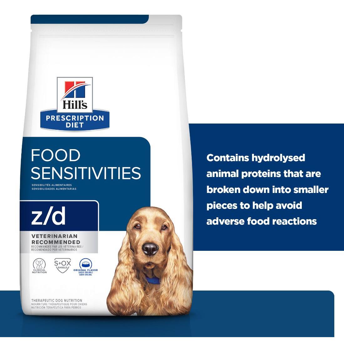 Hill's Prescription Diet z/d Skin & Food Sensitivities Dry Dog Food