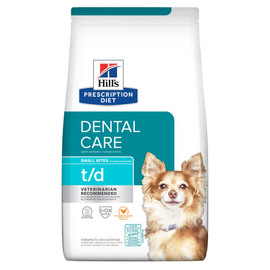 Hill's Prescription Diet t/d Small Bites Dental Care Dry Dog Food