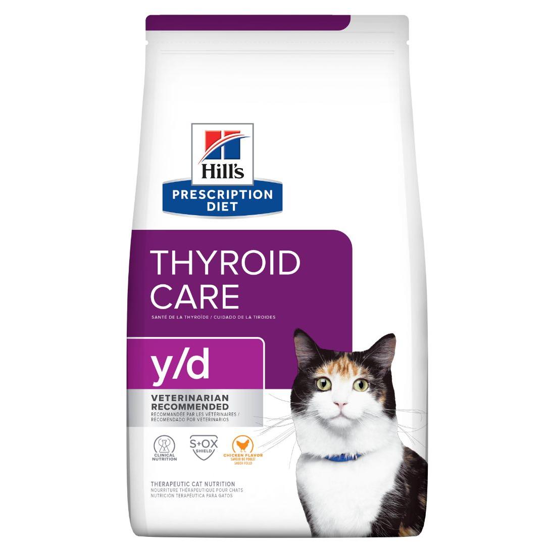 Hill's Prescription Diet y/d Thyroid Care Dry Cat Food