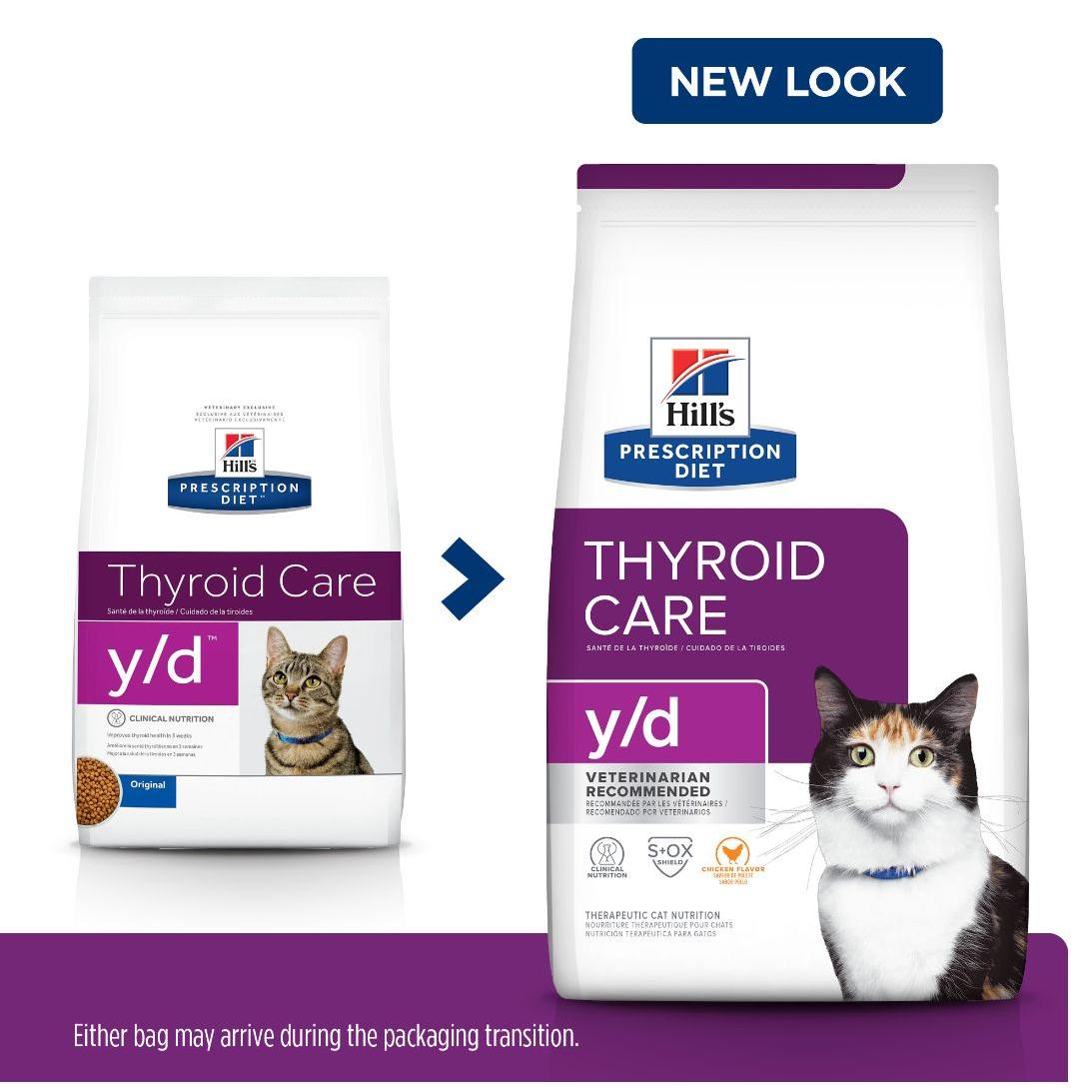 Hill's Prescription Diet y/d Thyroid Care Dry Cat Food