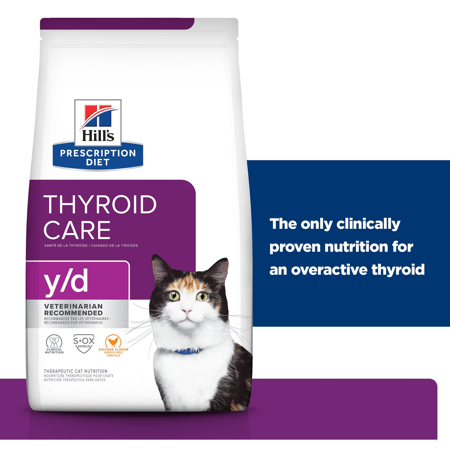 Hill's Prescription Diet y/d Thyroid Care Dry Cat Food