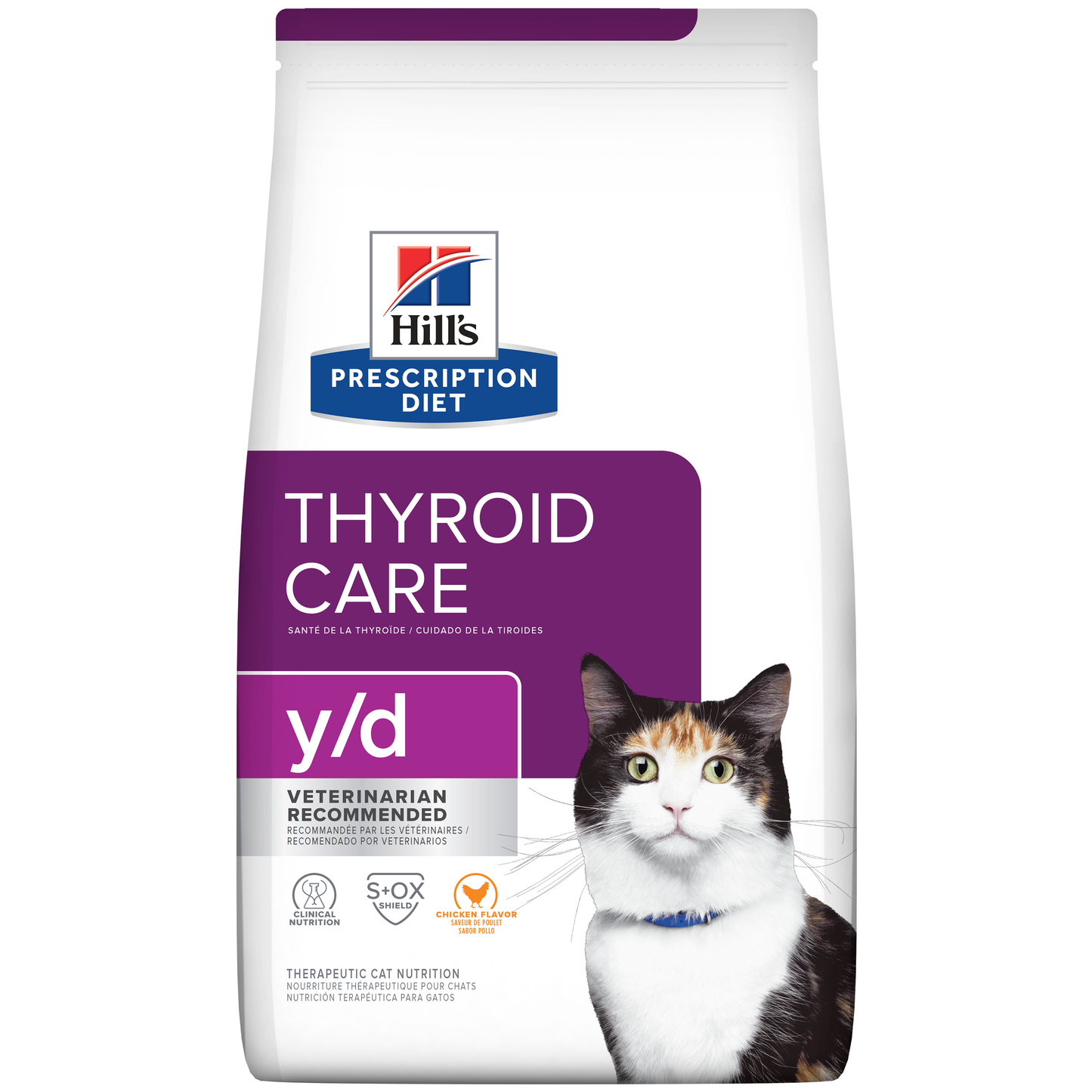 Hill's Prescription Diet y/d Thyroid Care Dry Cat Food