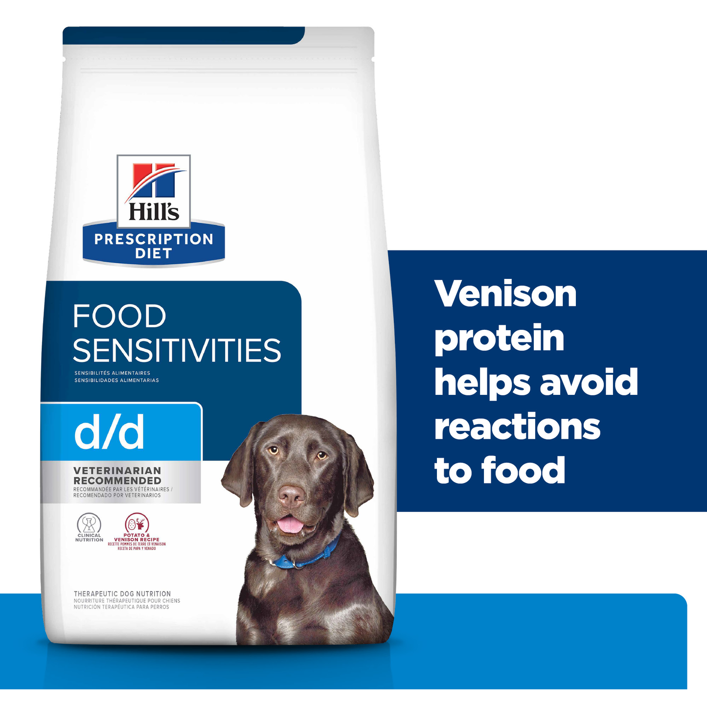 Hill's Prescription Diet d/d Skin/ Food Sensitivities Potato & Venison Dry Dog Food