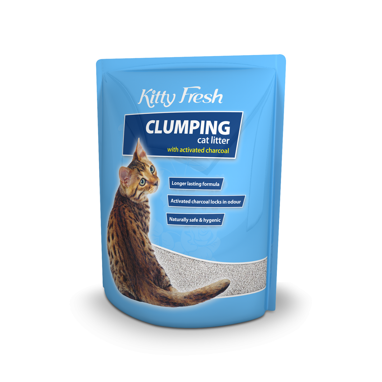 Kitty Fresh Activated Charcoal Clumping Cat Litter