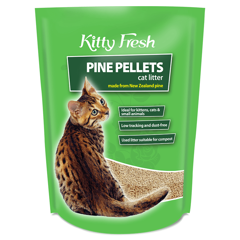 Kitty Fresh Pine Pellet Cat Litter