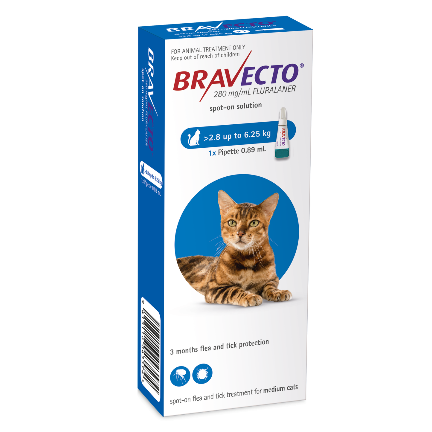 Bravecto Flea & Tick Spot On Treatment for Cats