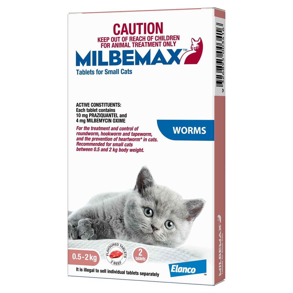 Milbemax Cat Wormer (2 - 8kg)
