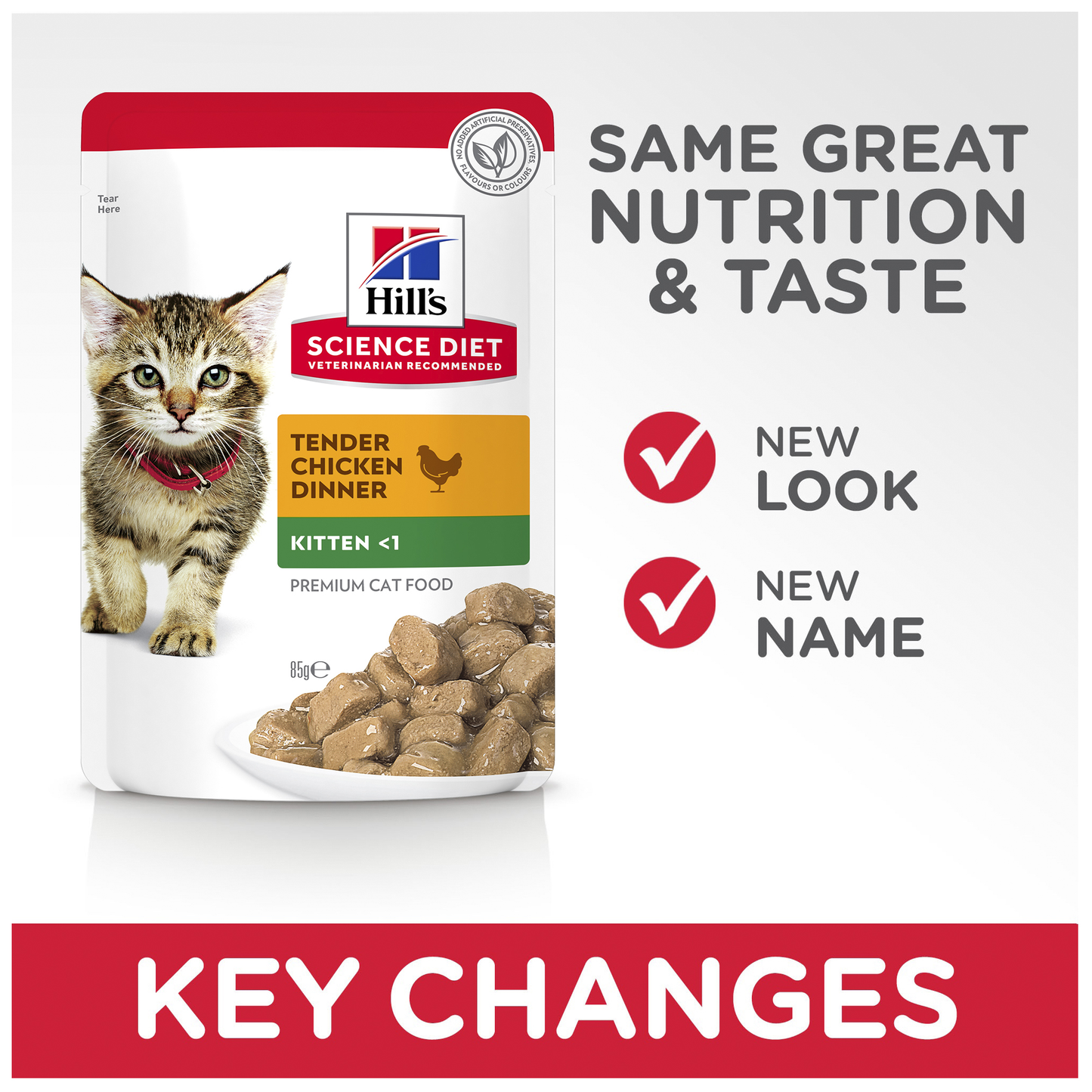 Hill's Science Diet Chicken Wet Kitten Food