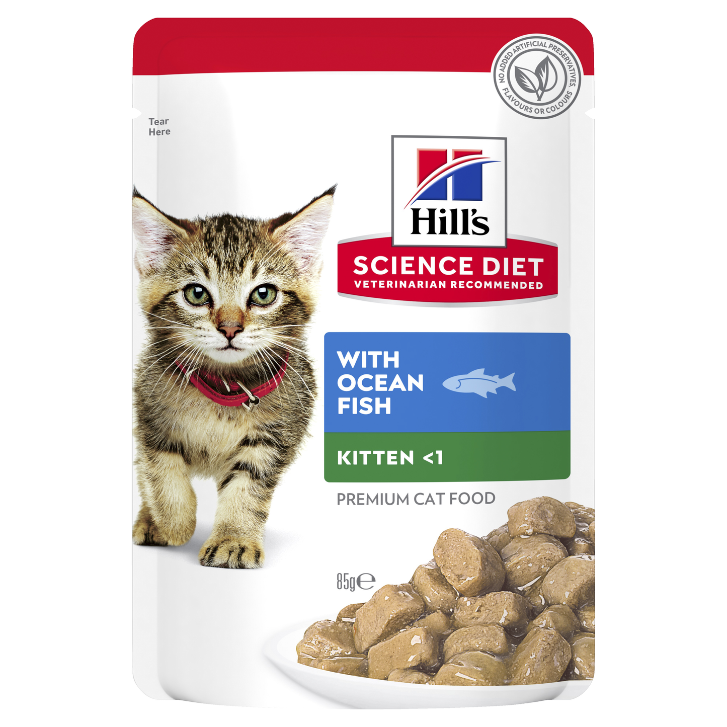 Hill's Science Diet Ocean Fish Wet Kitten Food