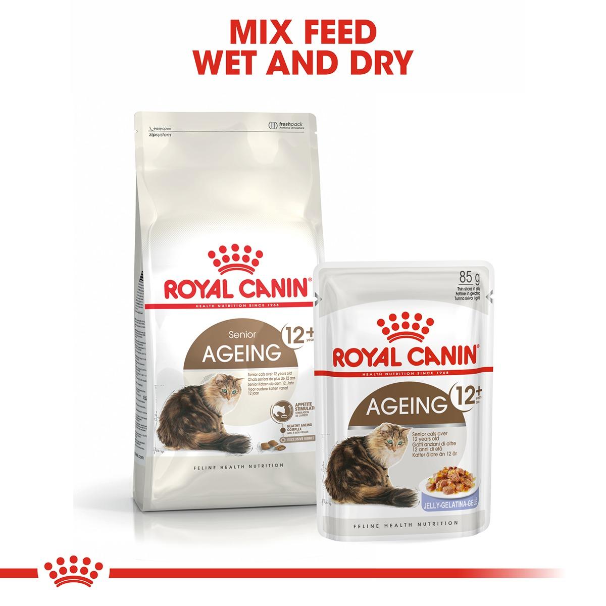 Royal Canin Feline Senior Aging +12 Dry Cat Food