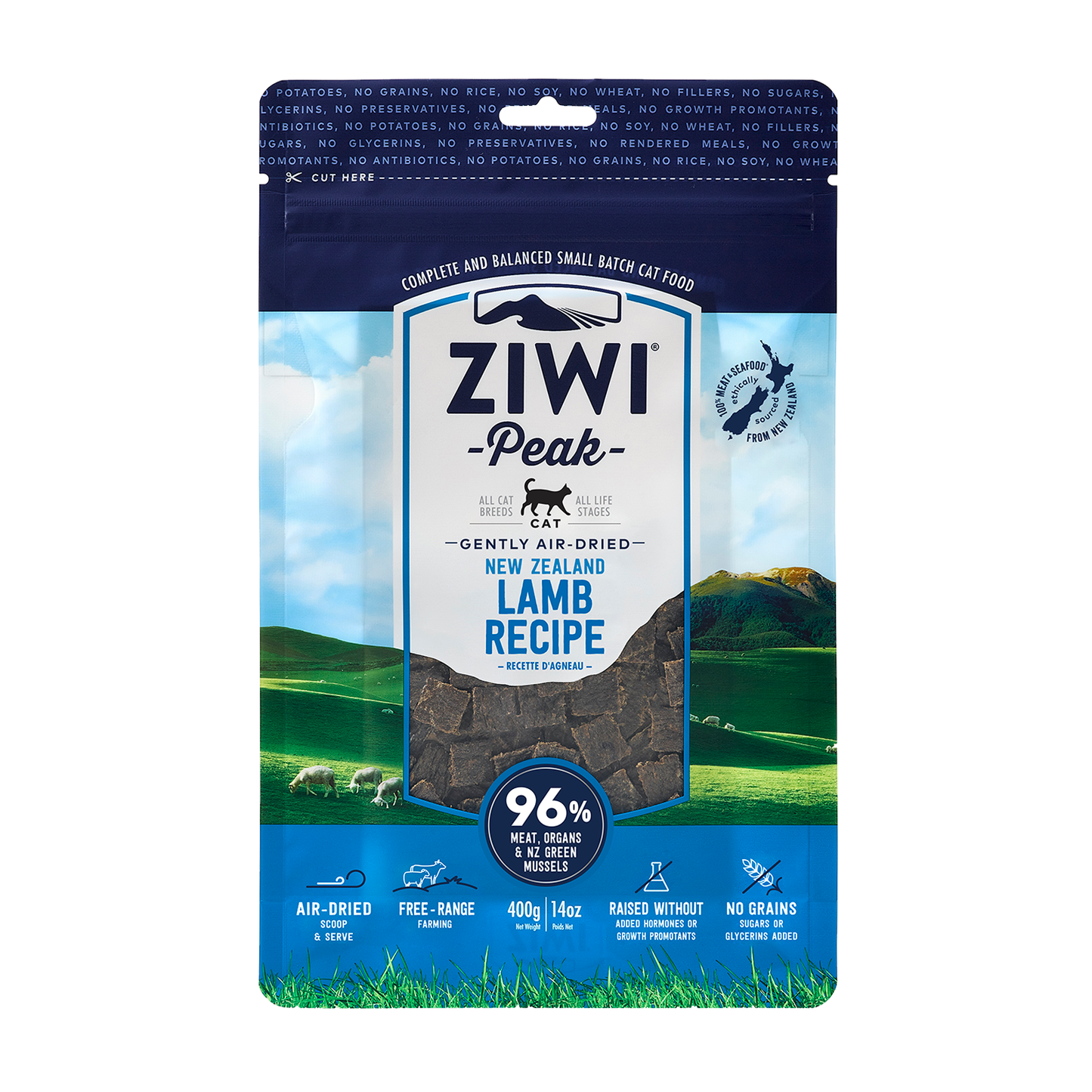 Ziwi Peak Lamb Air-Dried Cat Food