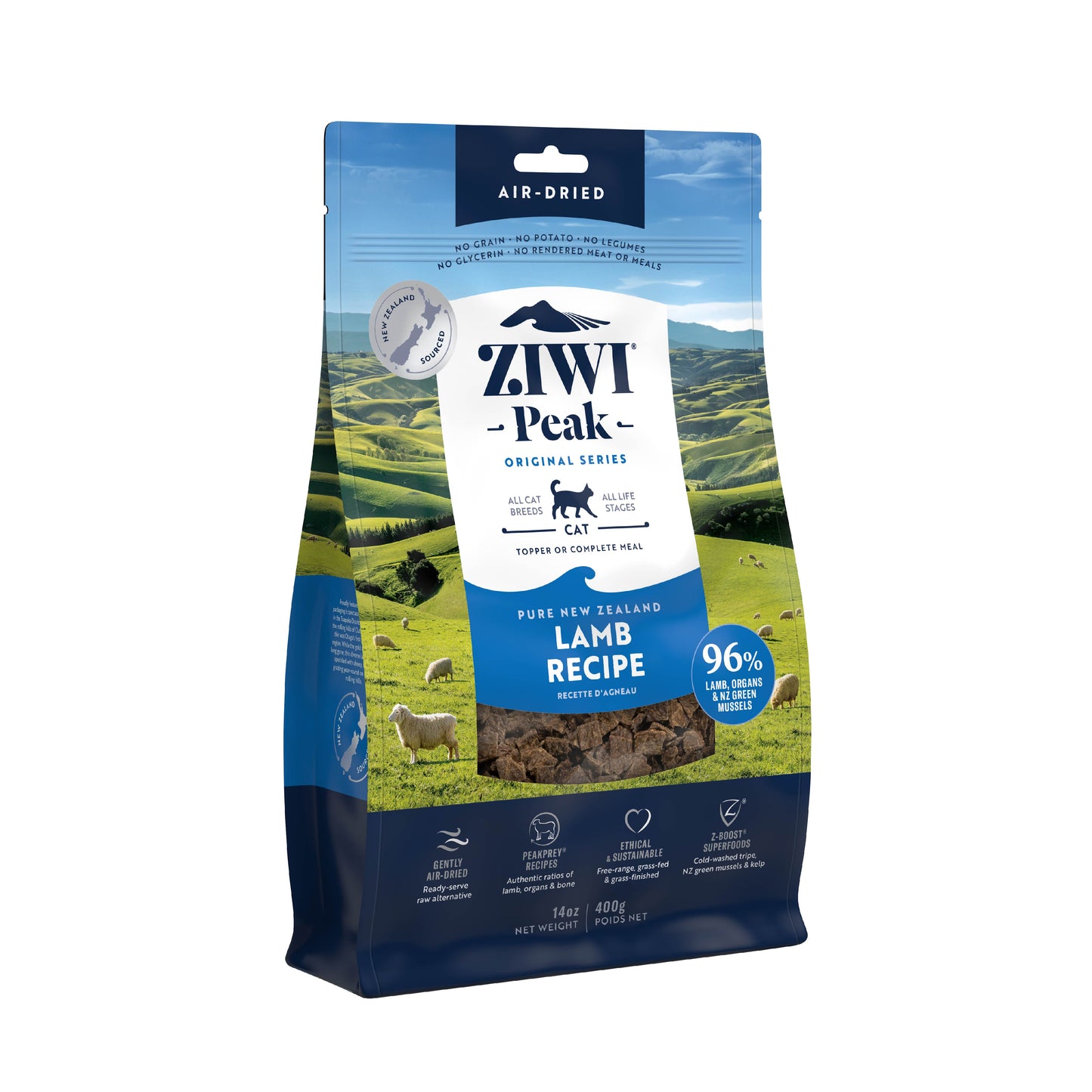 Ziwi Peak Lamb Air-Dried Cat Food