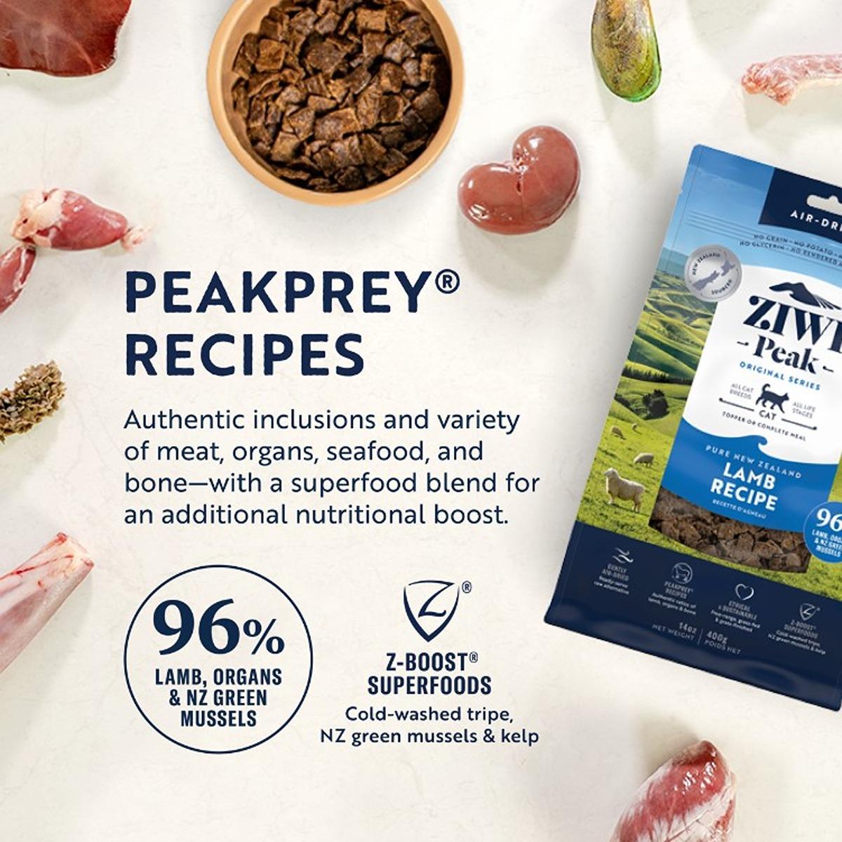 Ziwi Peak Lamb Air-Dried Cat Food