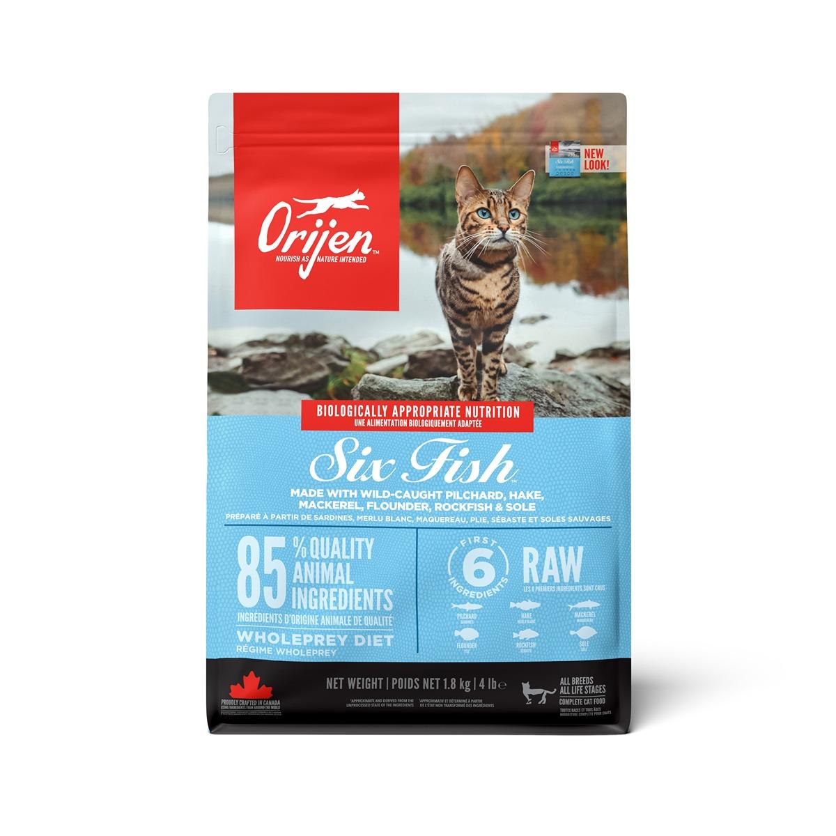 Orijen Six Fish Dry Cat Food