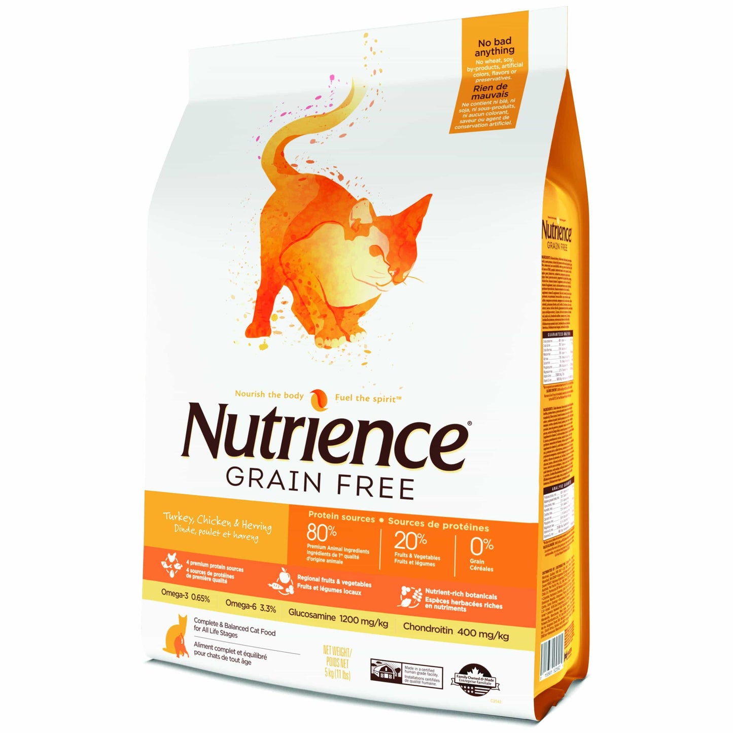 Nutrience Grain Free Turkey, Chicken & Herring Dry Cat Food