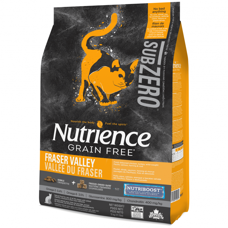 Nutrience Subzero Fraser Valley Grain Free Dry Cat Food