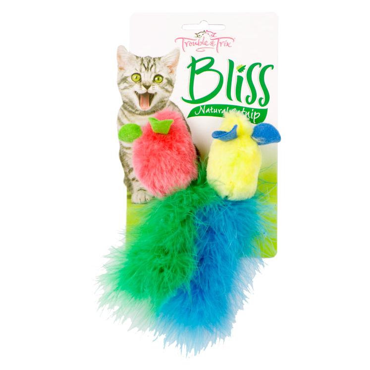 Trouble & Trix Bliss Tweet Mice Cat Toy