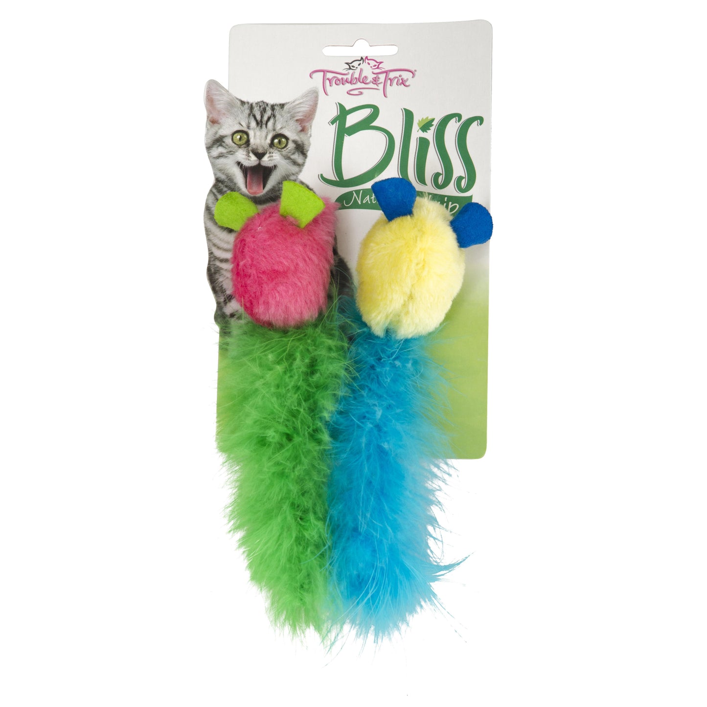 Trouble & Trix Bliss Tweet Mice Cat Toy