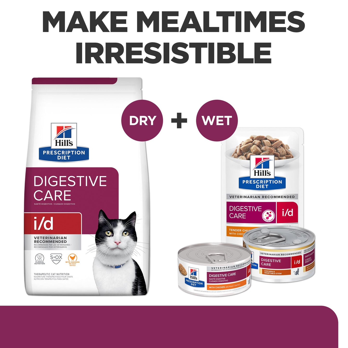 Hill's Prescription Diet i/d Digestive Care Dry Cat Food