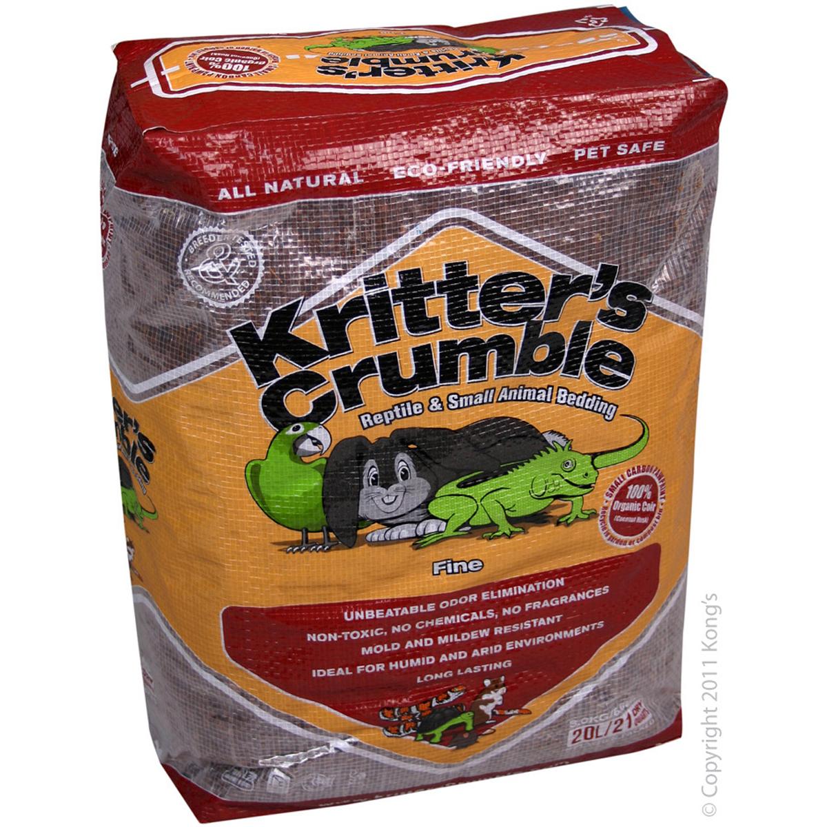 Kritter's Crumble Organic Substrate Fine Bedding