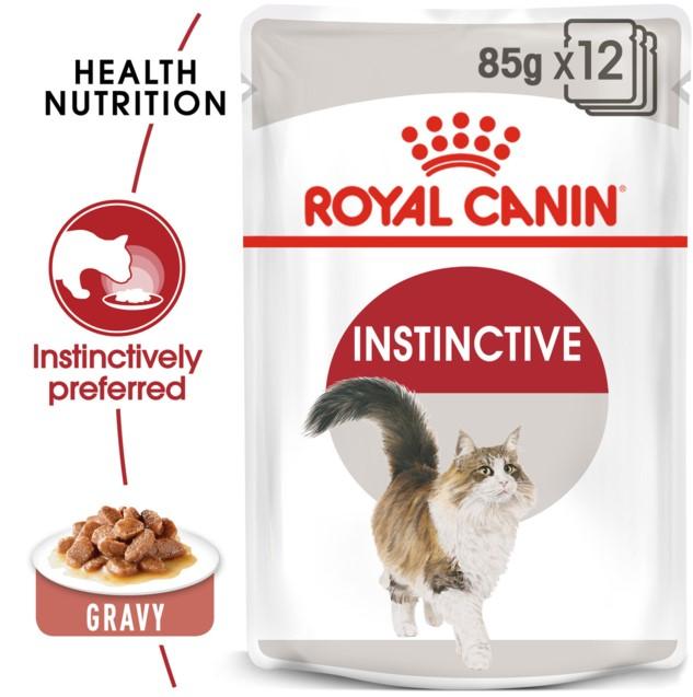 Royal Canin Instinctive Cat Food in Gravy Wet Cat Food